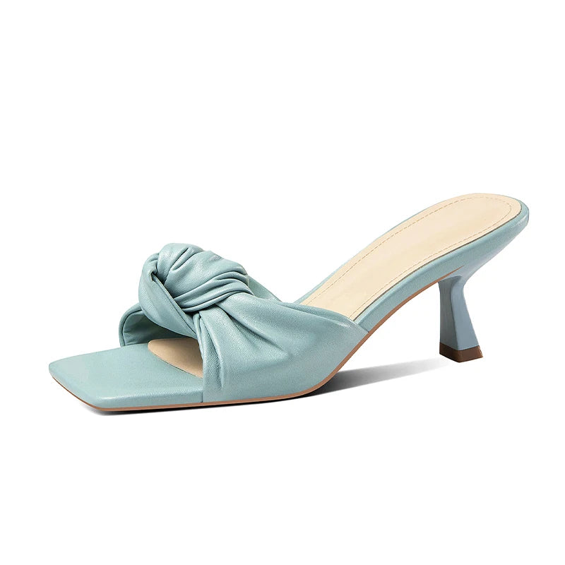 Summer Bowtie Open Toe High Heel + Sandals + for Women