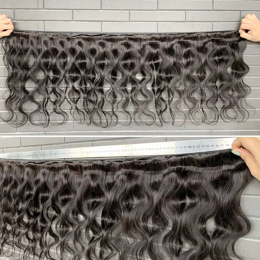 Raw Indian Body Wave Virgin Human Hair Bundles for Women