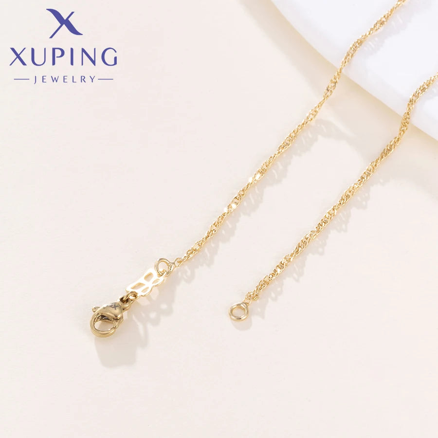 Light Gold 60 cm Chain Necklace