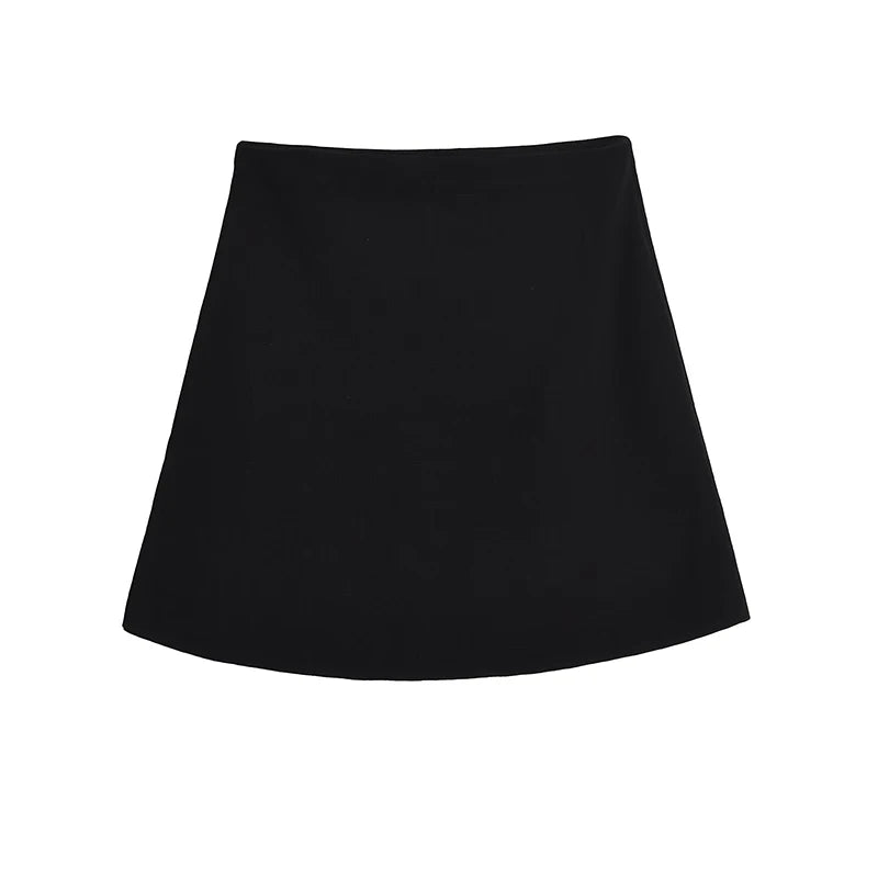 Elegant Knit Two Piece Set With Front Cutout and V Neck For Women