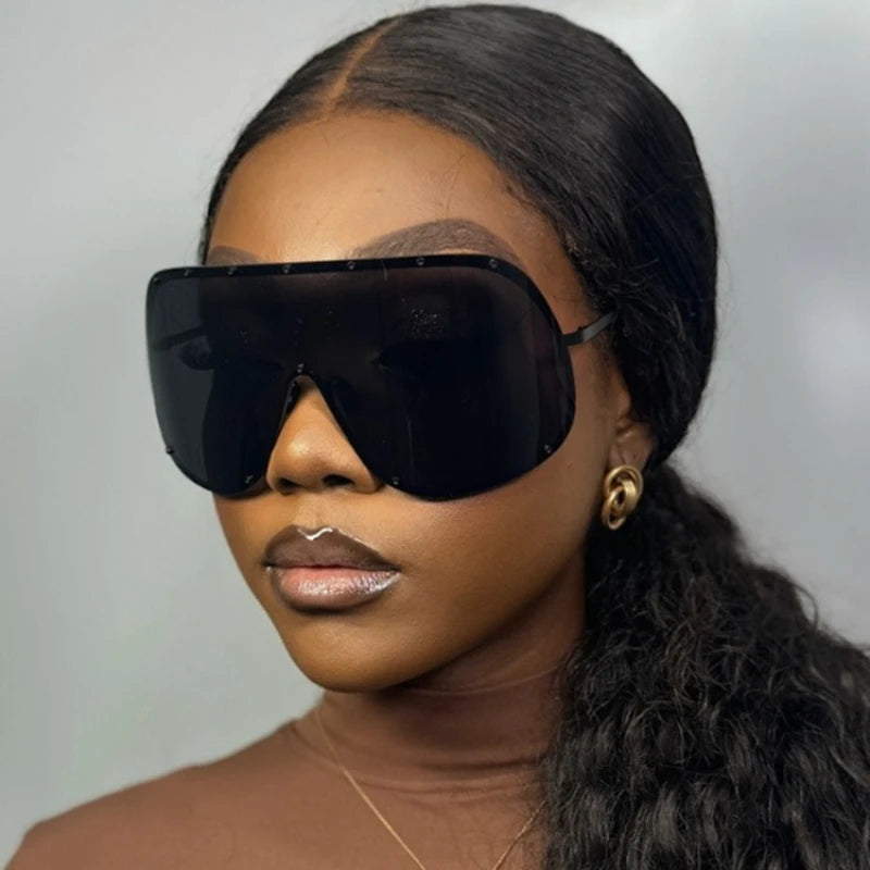 Large Frame Polarized Sunglasses