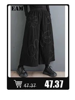 [EAM] Black Sweatshirt Half-body Skirt Two Pieces Suit New Turtleneck Long Sleeve Women Fashion Tide Spring Autumn 2025 1DH8611