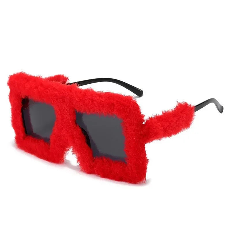 Velvet Frame Gradient Sunglasses