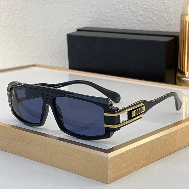 Acetate Square UV400 Sunglasses With Case for Women