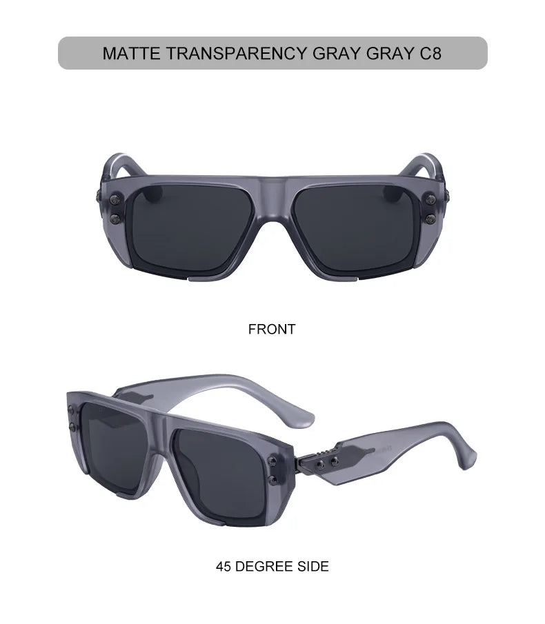 Punk Square Polarized Sunglasses