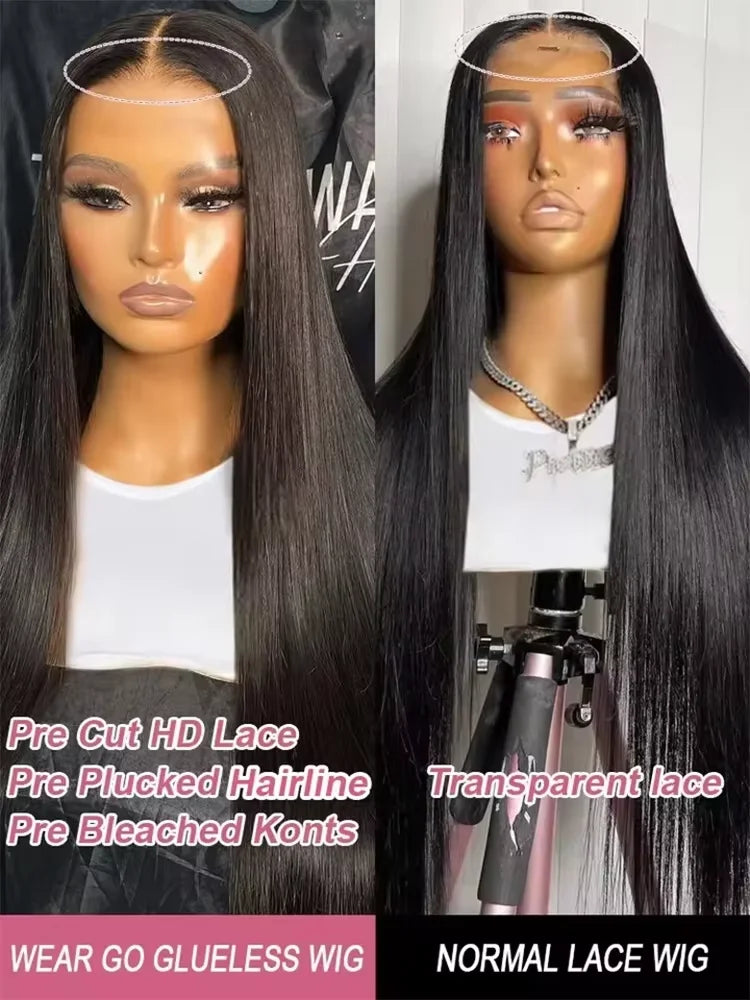 Bone Straight Lace Wig