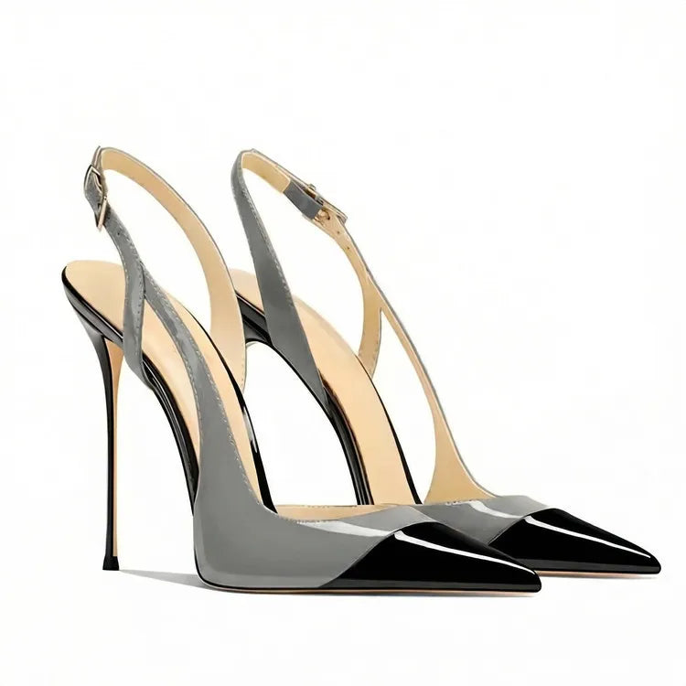 Pointed Toe High Heel Slingback Sandals for Women