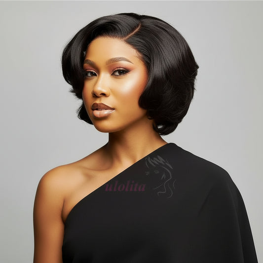 Layered Pixie Cut Bob Wig