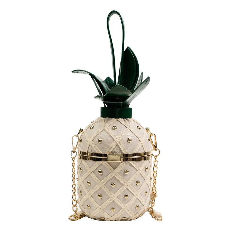 New Women's Shoulder Bag Pineapple Shape Fashionable Women's Shoulder Crossbody Bag Fashionable Casual Women's Bag High Quality