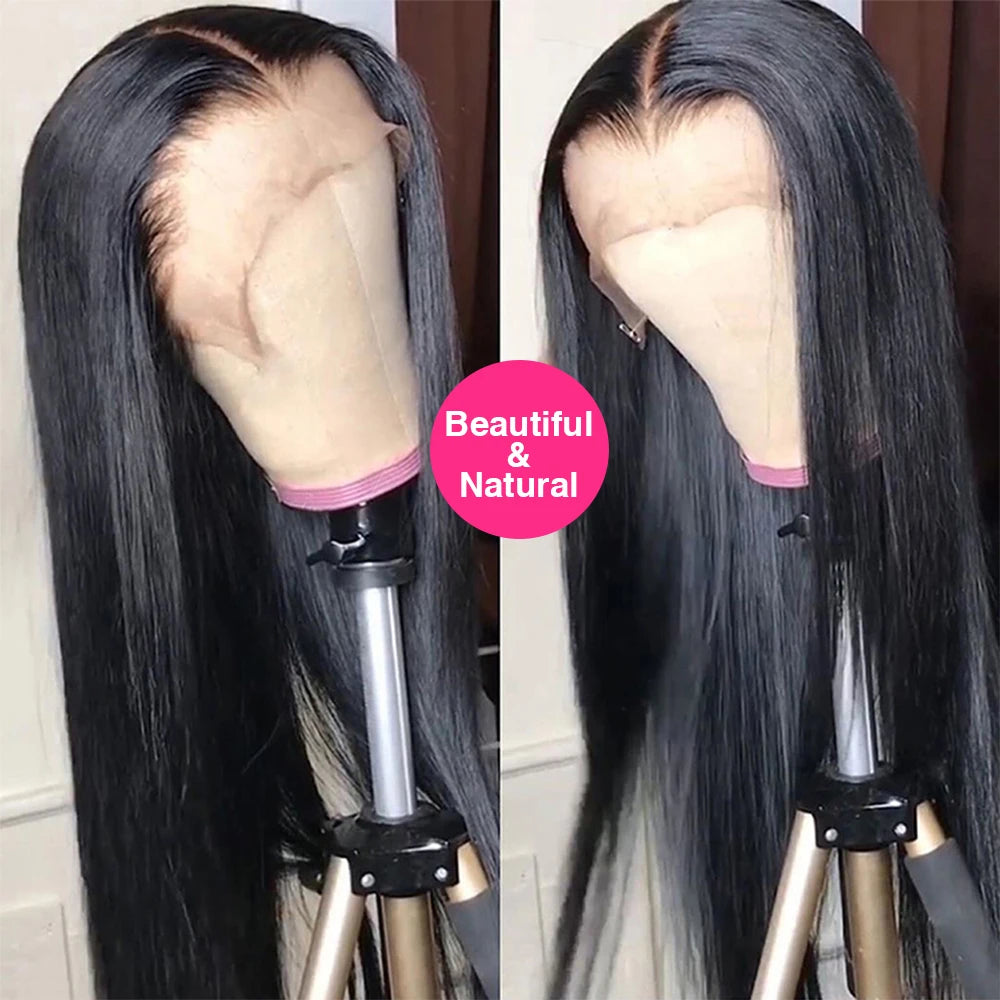 Premium Lace Front Straight Human Hair Wig For Women
