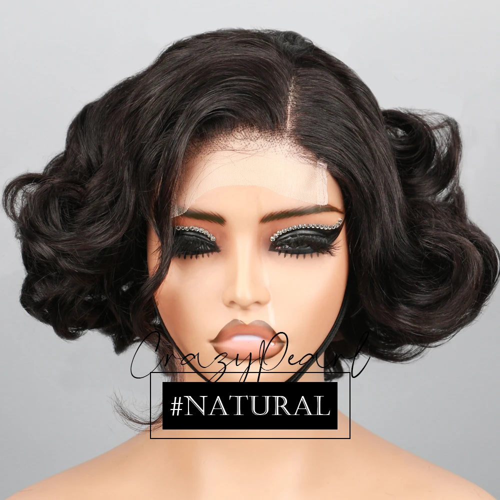 Loose Wave HD Lace Frontal Human Hair Wig for Women