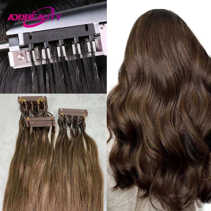 Natural Straight Real Human Hair Extensions for Women