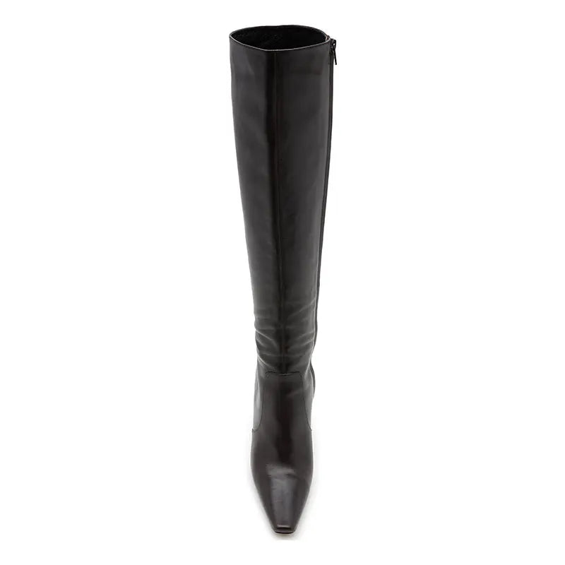 Pointed Toe Knee High Stiletto Heeled Boots for Women