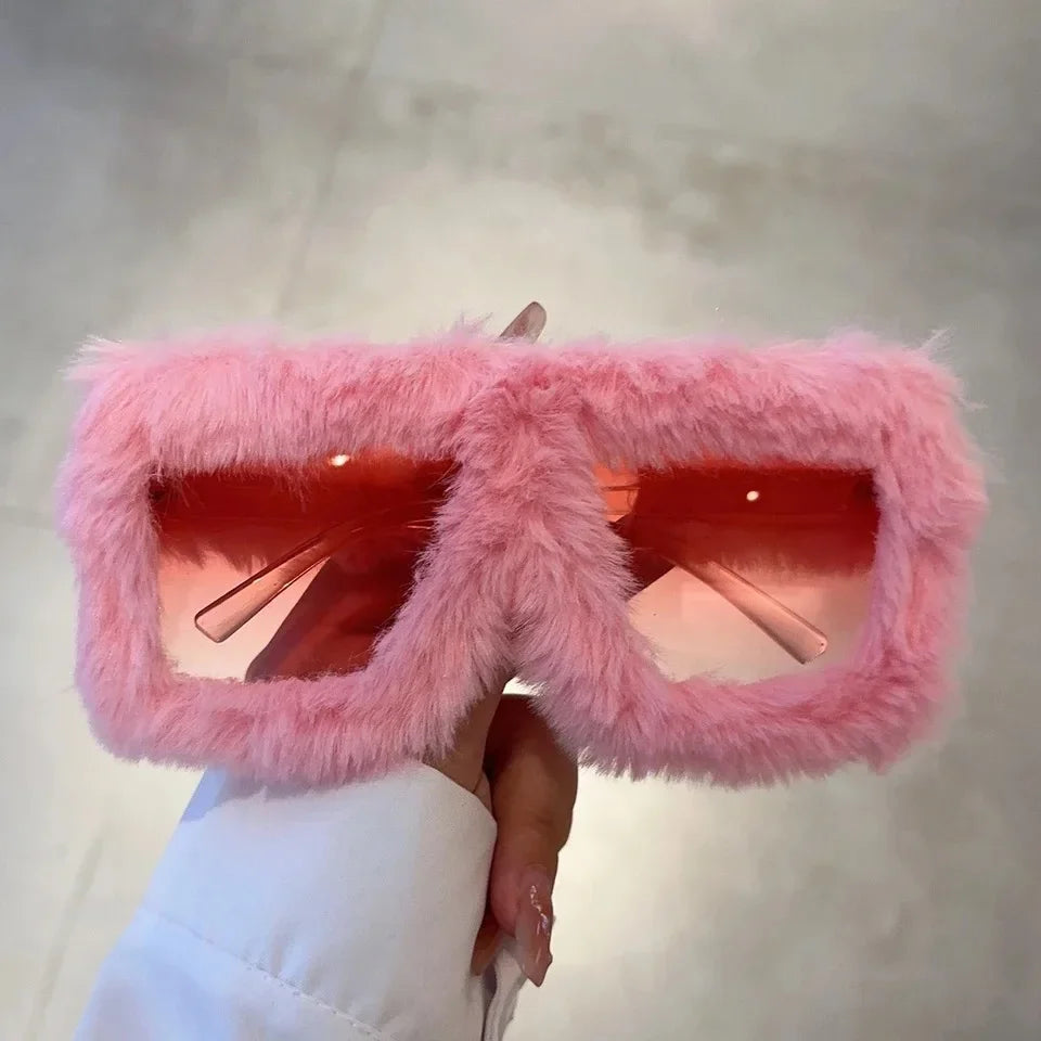 Velvet Frame Gradient Sunglasses