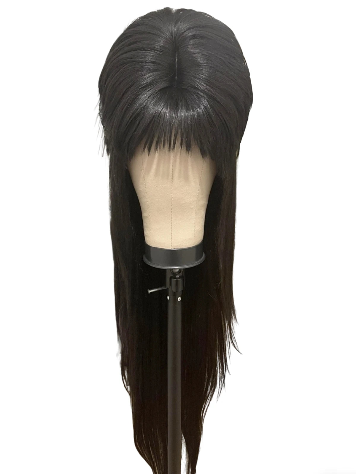28inch Elvira Mistress of the Black Wig for Cosplay Costume Accessory