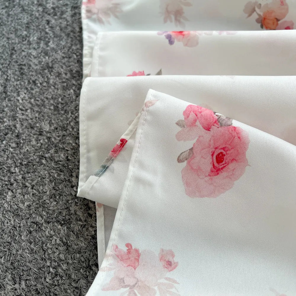 Floral Sling Top And A-Line Skirt Set