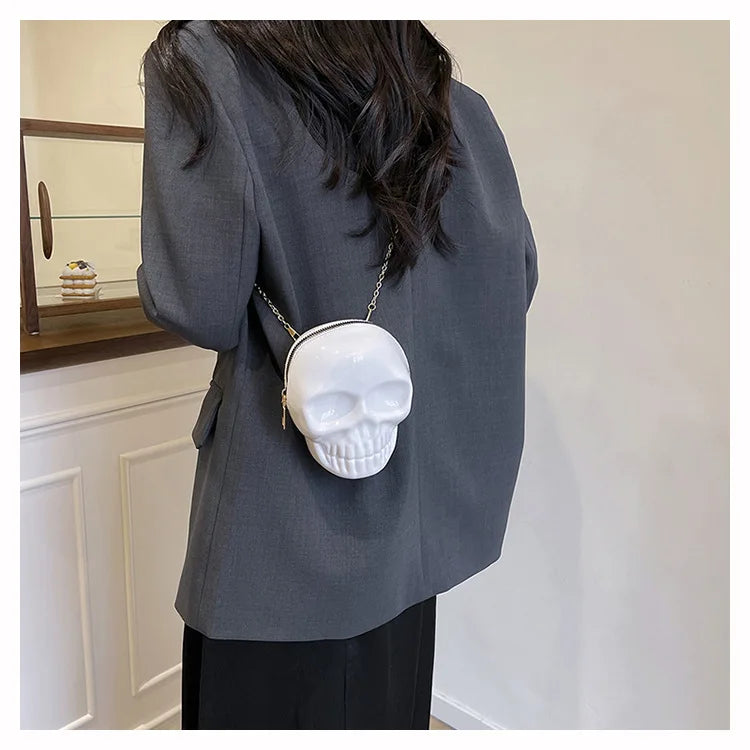 Ghost Print Halloween Crossbody Bag