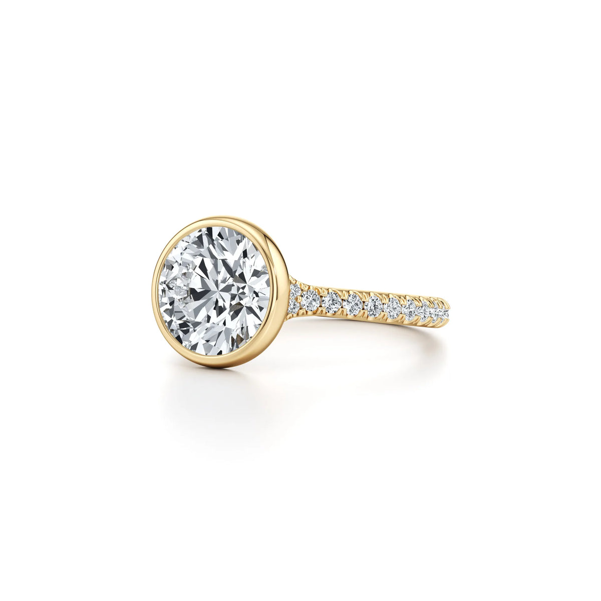 Moissanite Sterling Silver Statement Ring for Women