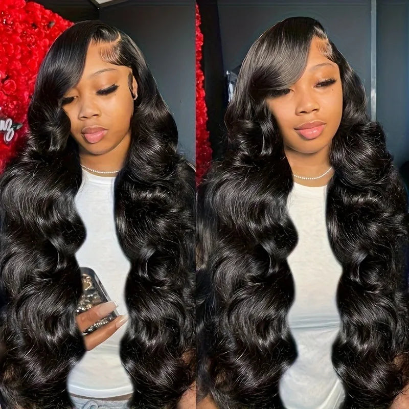 Pre-Plucked Body Wave Lace Wig with Baby Hair for Women