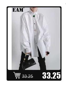 [EAM] Gray Slim Elegant Knitting Sweater Turtleneck Long Sleeve Women Pullovers New Fashion Tide Spring Autumn 2025 1DH7116