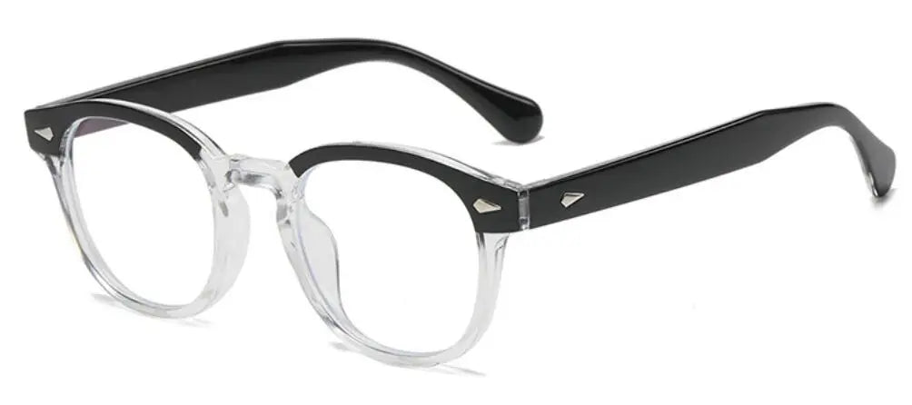 Ultralight Retro Round Frame Reading Glasses for Women