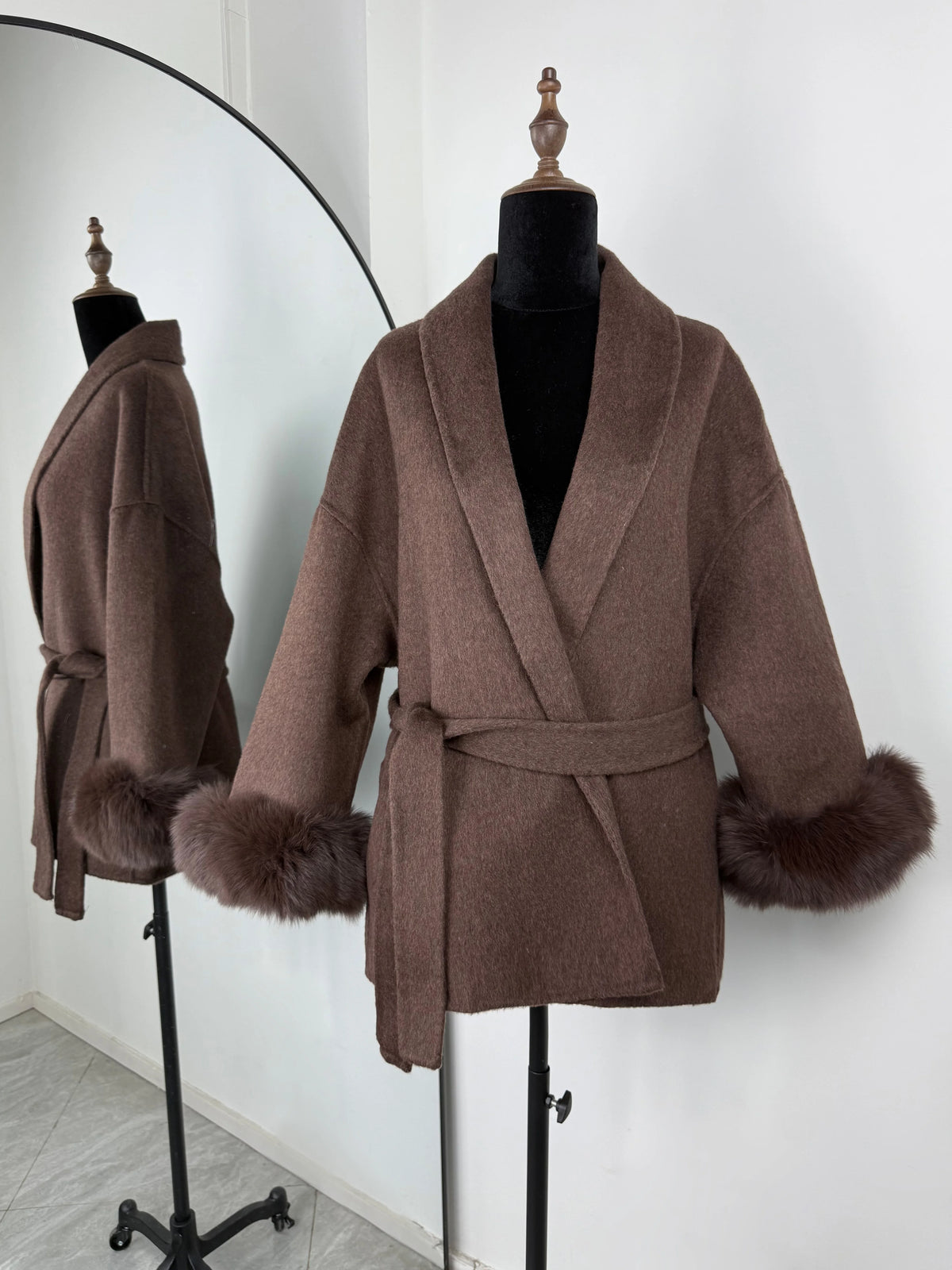 Reversible Wool Coat