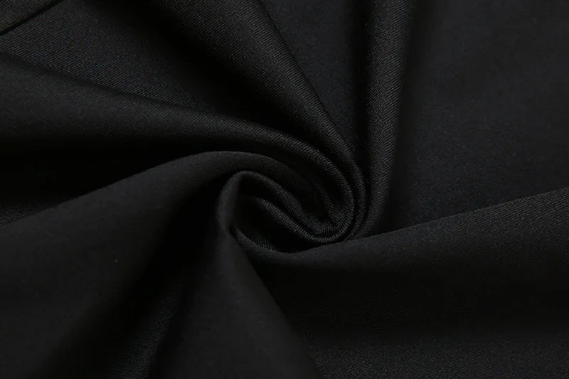 Cryptographic Fashion Draped Deep V Sexy Backless Maxi Dresses Party Club Women Elegant One Shoulder Gown Slip Dresses Ruched