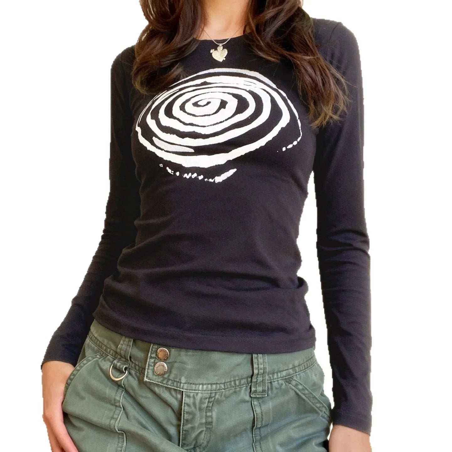 Y2k Clothes Women 2000s Tops Crop T-shirts Women Women's Cropped Female Clothing Woman Tops Harajuku Gothic Goth Kpop