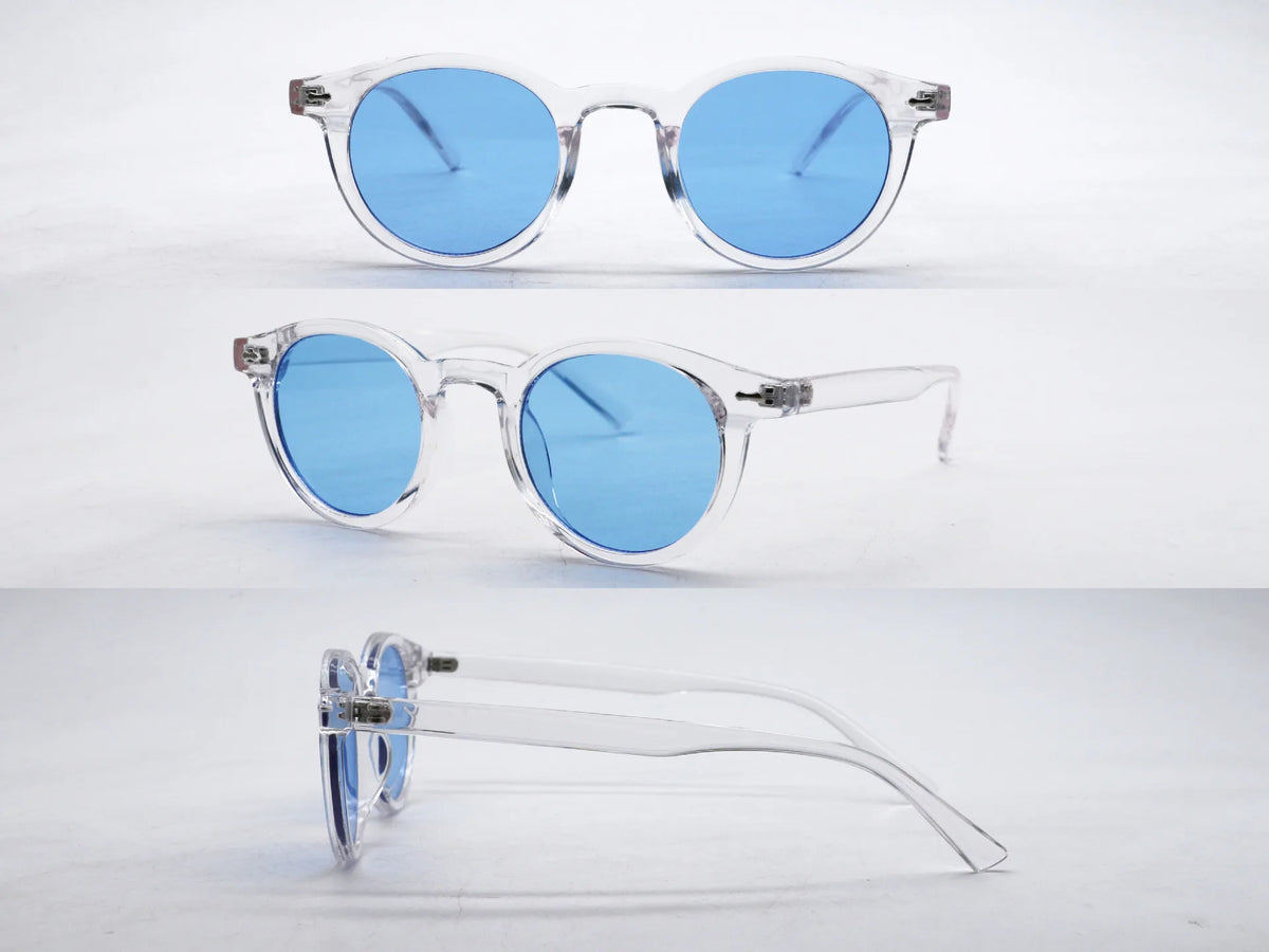 Vintage Round Gradient Sunglasses