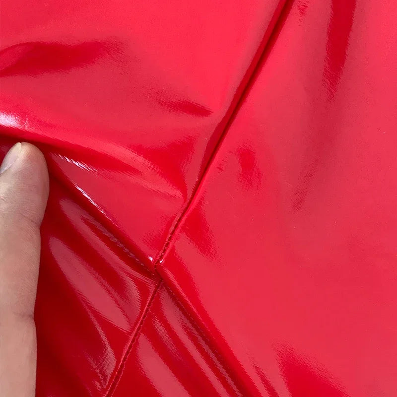 Women High Waist Faux Leather Mini Pencil Skirt Office Midi Hip Skirt Lady Stretchy 4xl Elegant Bodycon Skirts NEW Custom