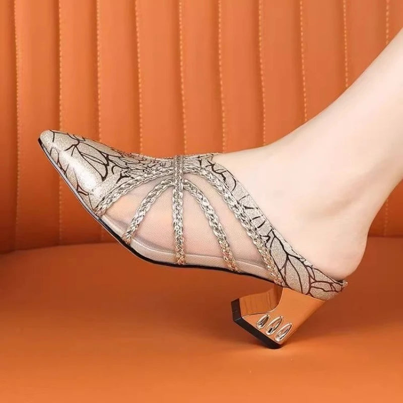 Pointed Toe Slippers