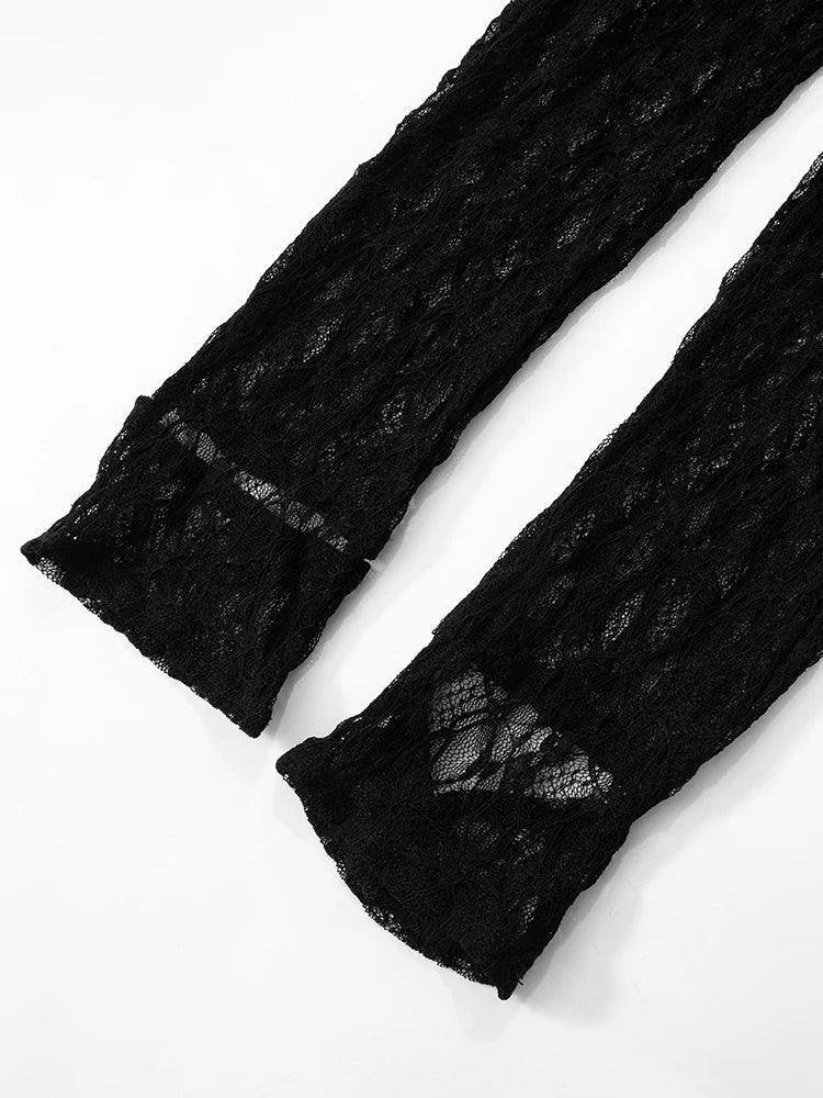 Weird Puss Sexy Women Jumpsuit 2025 Trend Jacquard Midnight Party Full Sleeve Elastic Nighout Club Fit Tight Activity Overalls