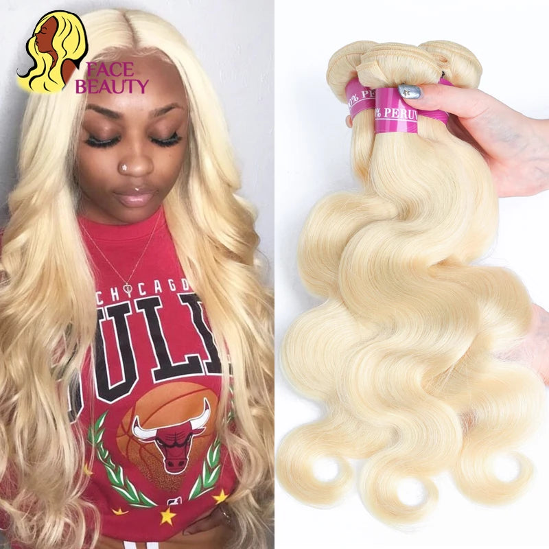 Peruvian Body Wave Remy Hair Weave Bundles for Women