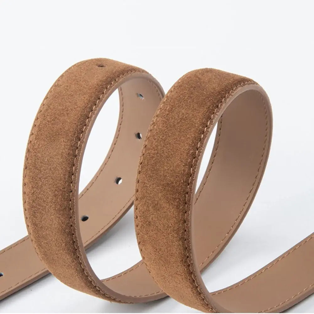 Retro Style Suede Belt