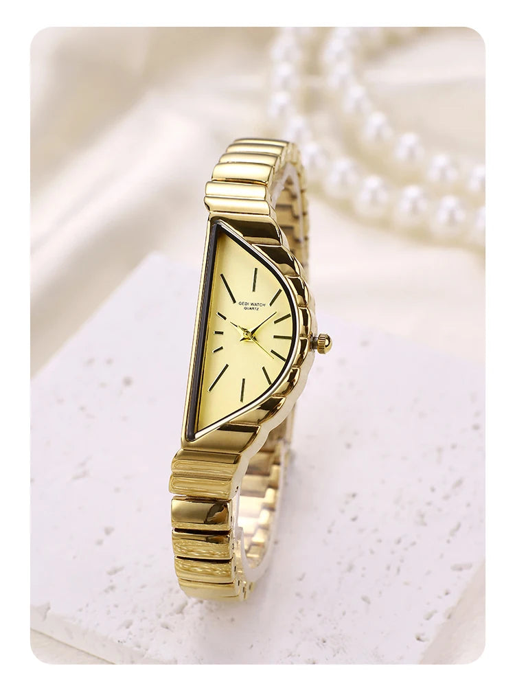Vintage Irregular Case Quartz Watch