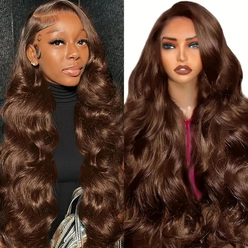 Glueless Body Wave Lace Front Human Hair Wig for Women