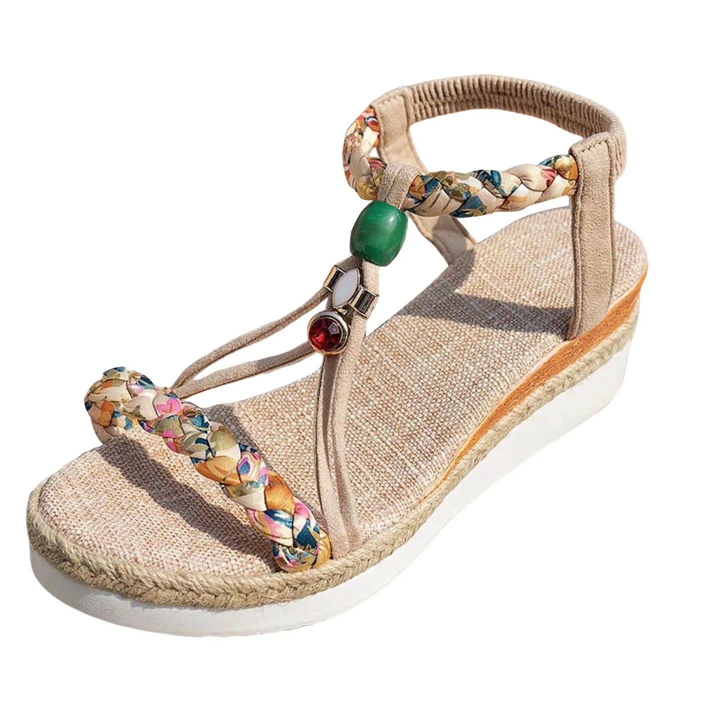 Comfortable Thick Sole Wedge Dress Sandals for Women