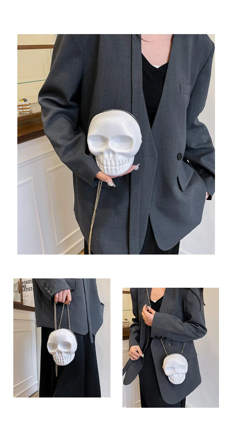 Ghost Print Halloween Crossbody Bag