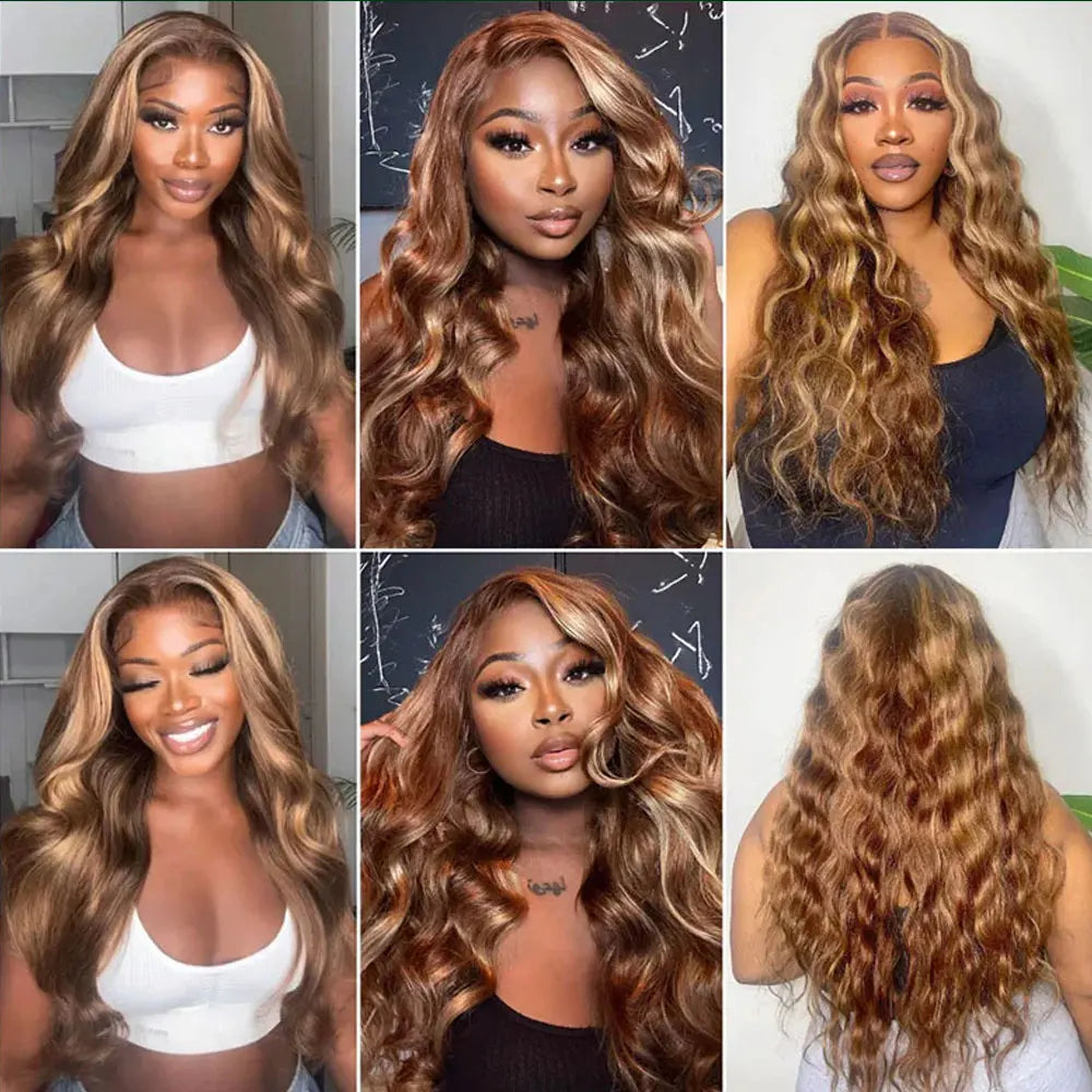 Body Wave Brazilian Human Hair Lace Front Wig For Women