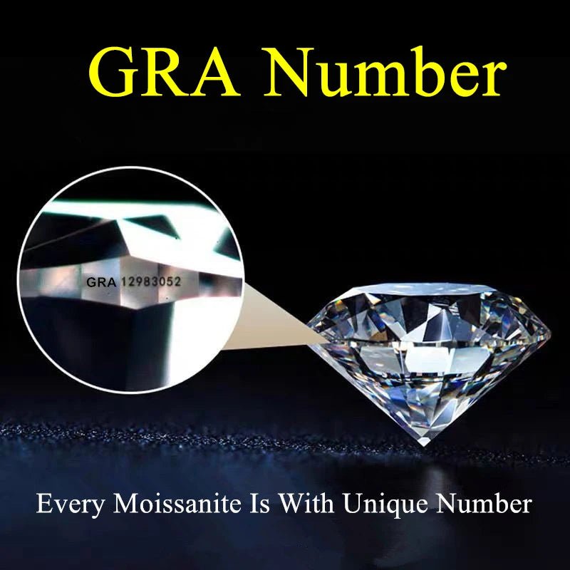 White Gold Plated Moissanite Drop Earrings for Women