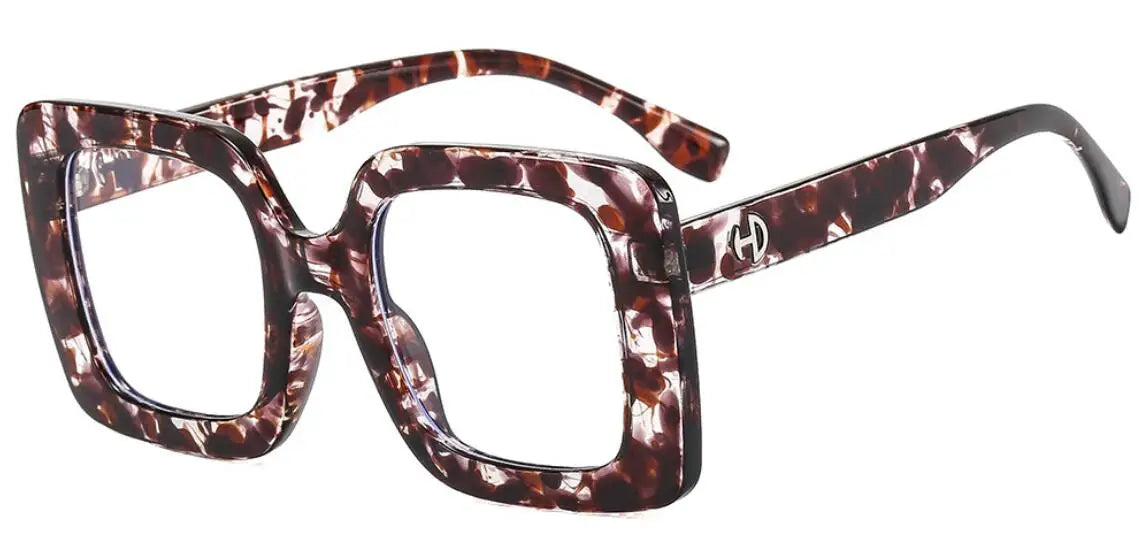 Oversized Blue Light Blocking Reading Glasses for Women