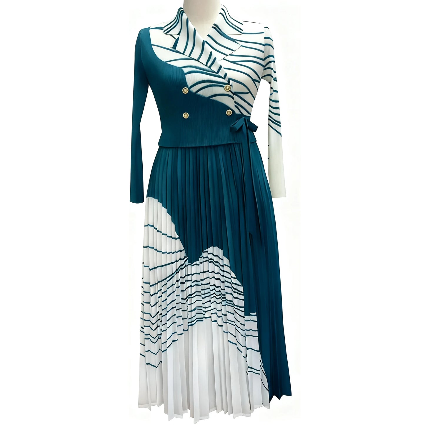 Dashiki Print Kaftan Dress