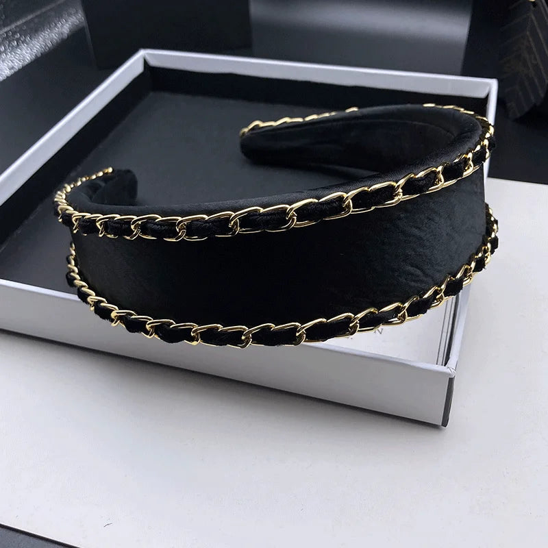Wide Edge Volumizing Hair Headband with Secure Hold for Women
