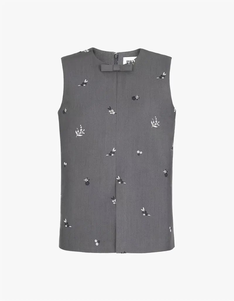 Japanese Sweet Retro Classic Embroidered Vest Vest Shorts Set 2026 Spring Summer New Fashion Commuter Two-piece Set for Women