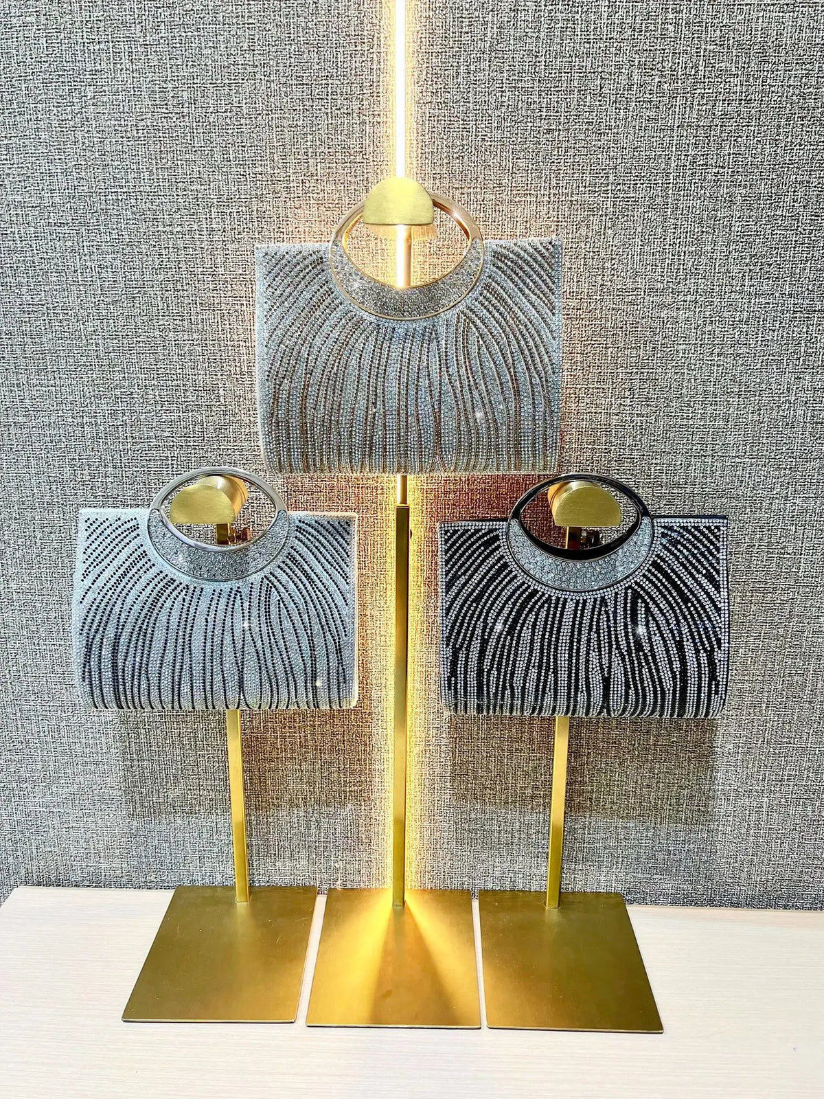 New Dinner Women's Bag Fashionable Diamond-encrusted Mini Women's Shoulder Bag Luxury Brand Shiny Banquet Party Bag for Women