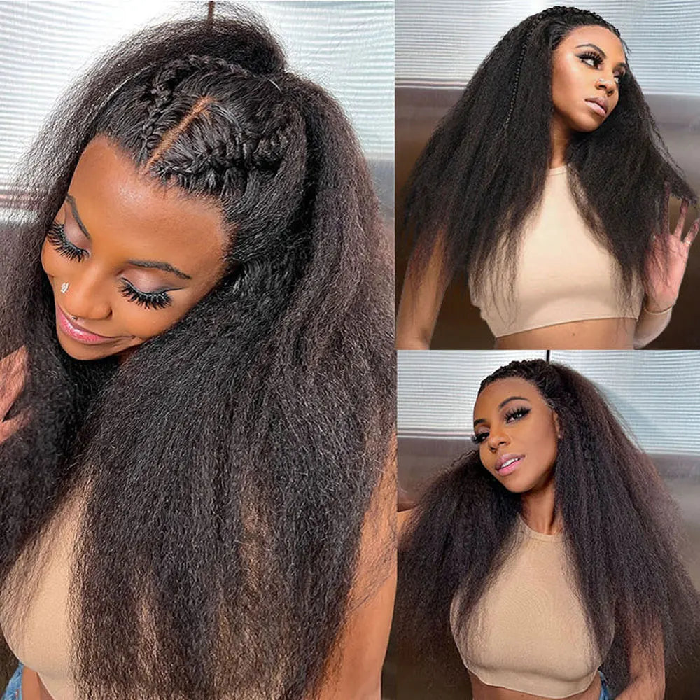 Kinky Straight Lace Wig