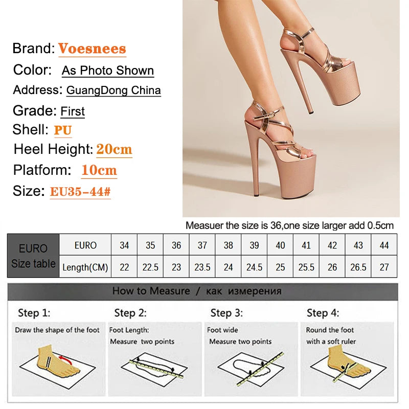Transparent PVC Platform with Hollow Out Design Sandals for Women
