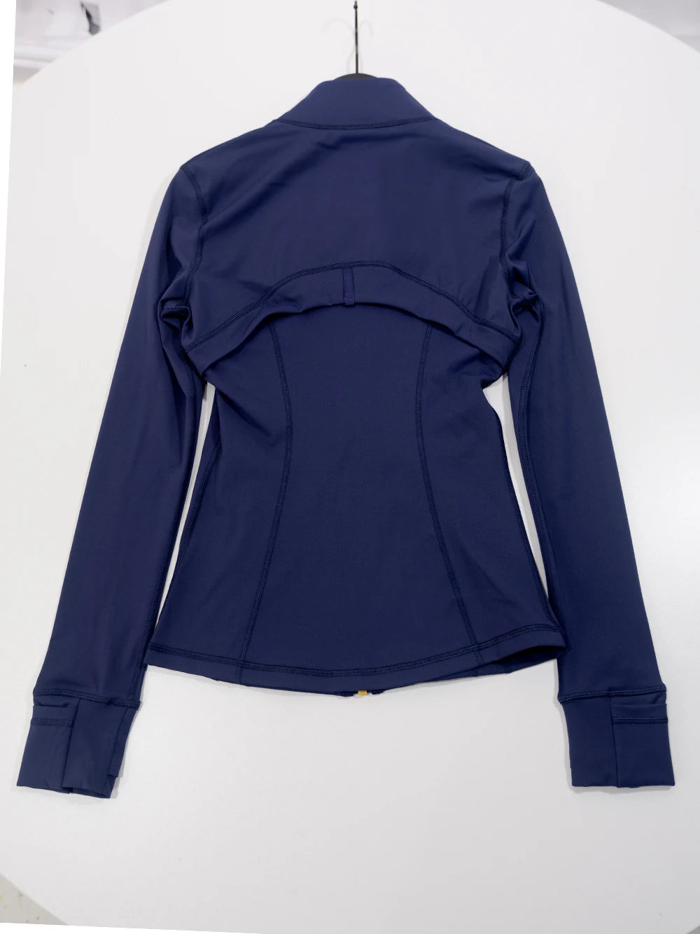 Slimming Gold Zipper Jacket and Yoga Pants Set for Women