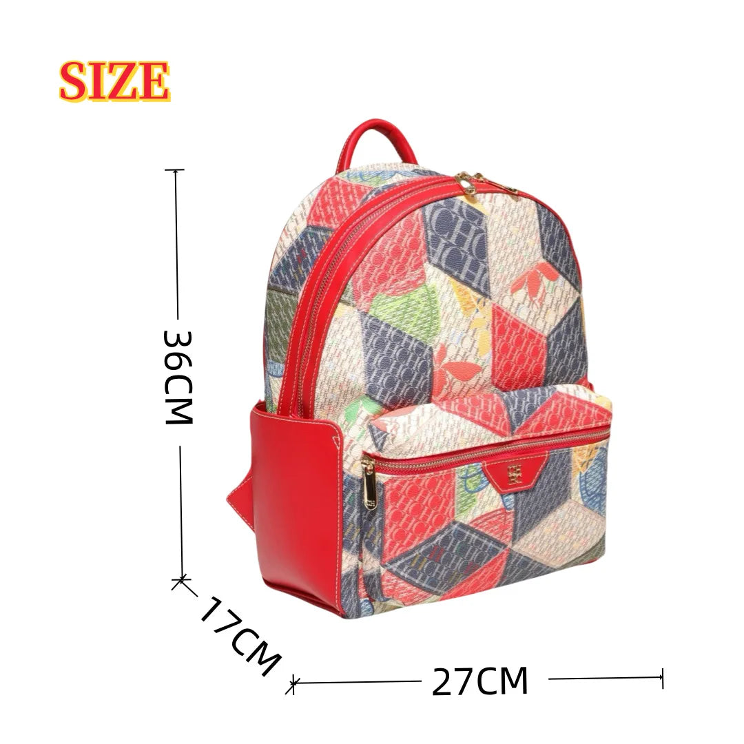 College Style Large Capacity Student Backpack for Women