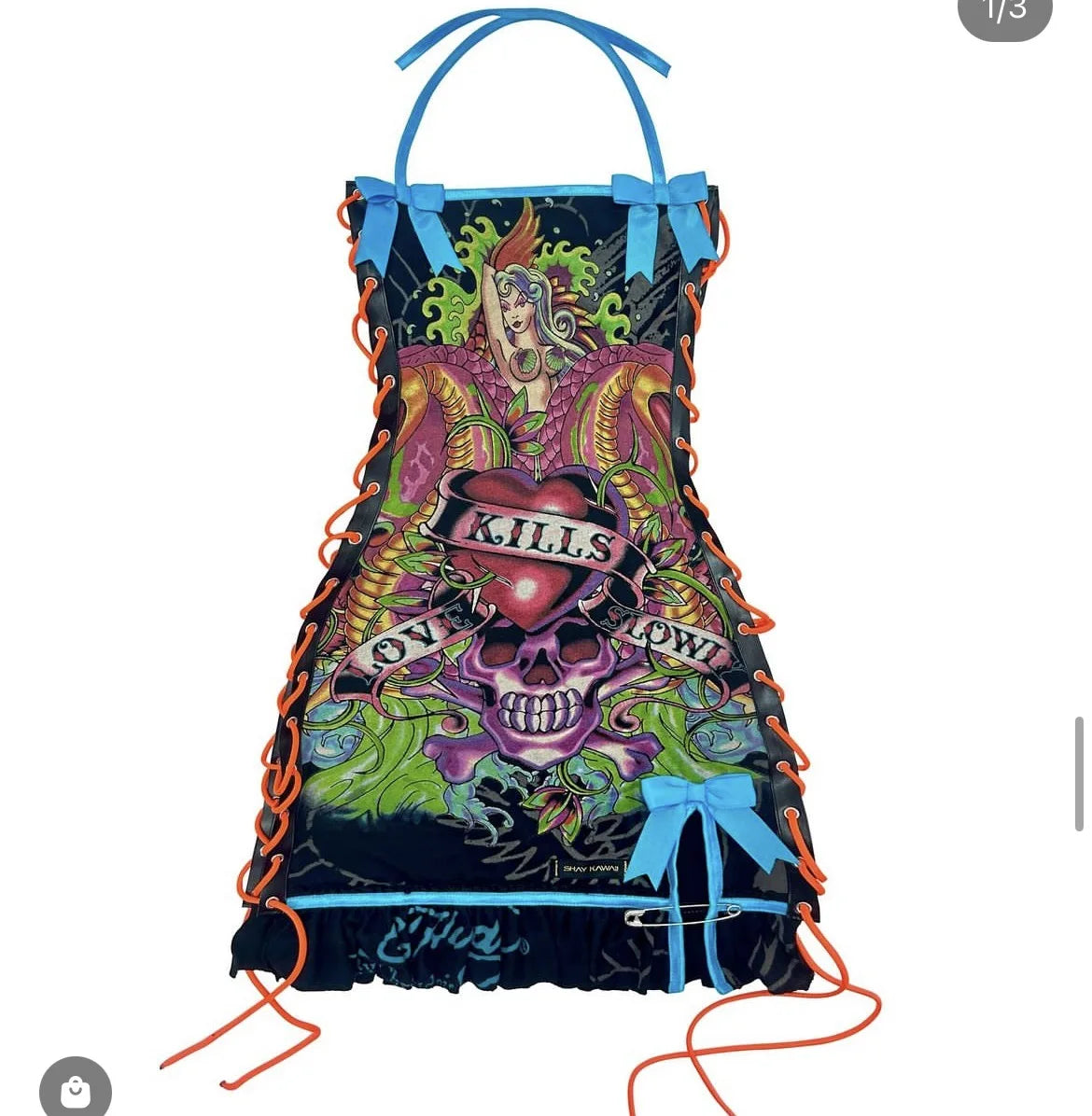 Halter Neck Printed Gothic Bandage Dress for Women